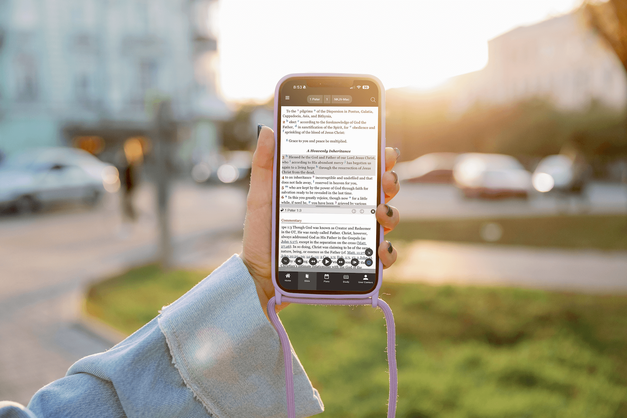 Word of Promise Audio Bible illustration